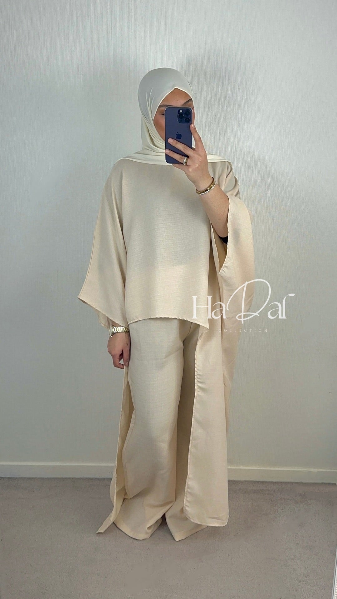 NOUR CREAM SET ~ Linen effect